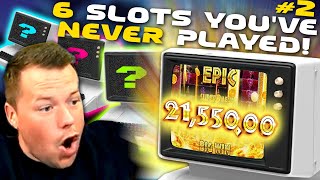 Big Wins on 6 Slots You've Never Played! #2