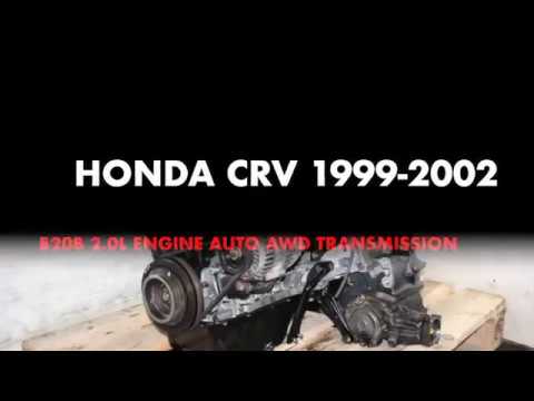 JDM 1999-2001 HONDA CRV B20B 2.0L DOHC HIGH COMPRESSION ENGINE AUTOAMTIC AWD TRANSMISSION: video still