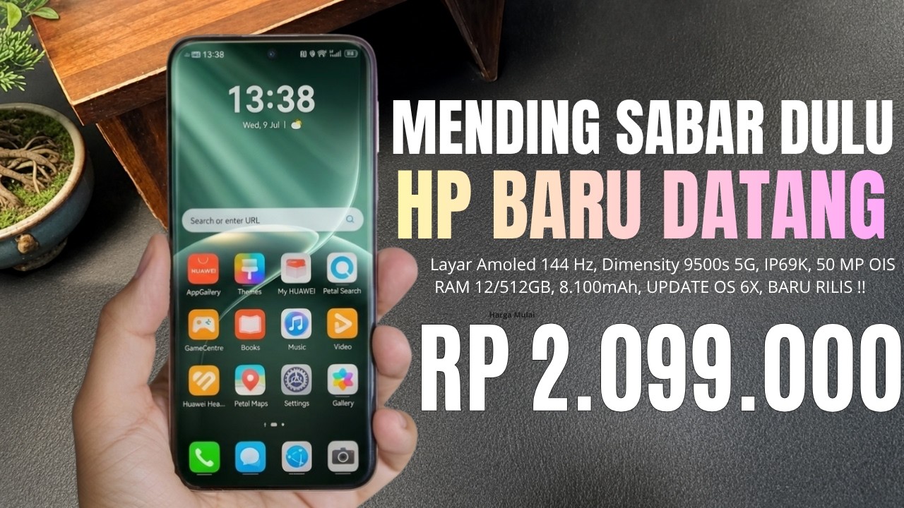 STOP JANGAN BELI HP DULU‼️RAM 12/512GB, 8100mAh - INI HP TERBARU YG BAKAL HADIR DI INDONESIA