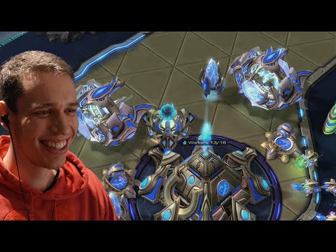 Tempest Rush vs Zerg is absolutely insane