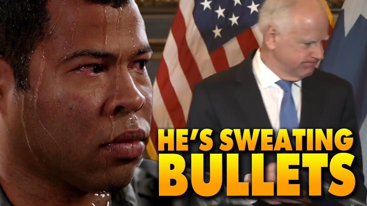 Tampon Tim STORMS OUT of press conference without taking questions, leaving reporters confused