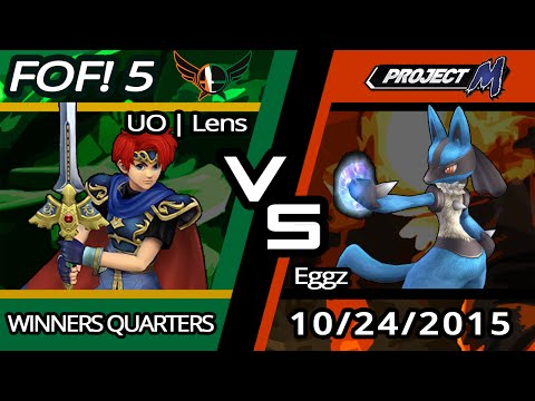 UO | Lens (Roy) vs. Eggz (Lucario) | PM WQF | Fight or Flight 5