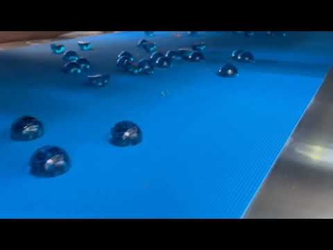 Video application of flow meters in candy production plants