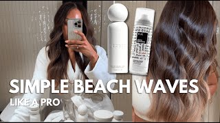 Get PRO Beach Waves Hair with These 3 Simple Tricks!