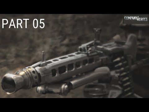 Company of Heroes (100% Walkthrough GamePlay) [INVASION OF NORMANDY:Montebourg] Part05
