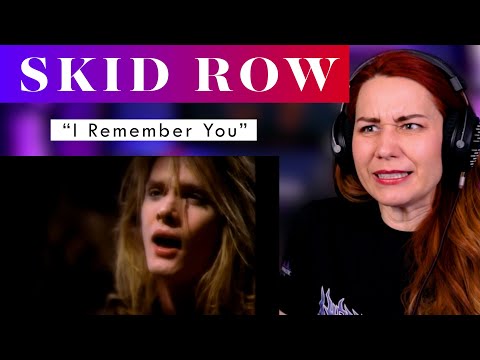 My First Sebastian Bach Experience! Skid Row Vocal ANALYSIS of "I Remember You"