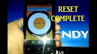 How To Reset A Cloudfone Ice 401e