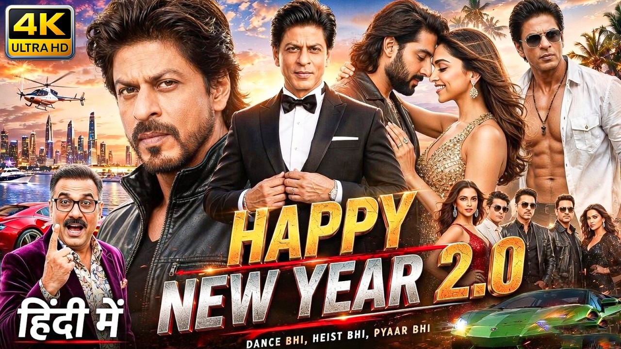 Happy New Year 2.0 (2026) |Shah Rukh Khan & Deepika New Blockbuster Action Comedy Bollywood Movie HD
