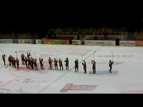 Děkovačka HC Dukla Jihlava - HC Rytíři Kladno 14.3.2017