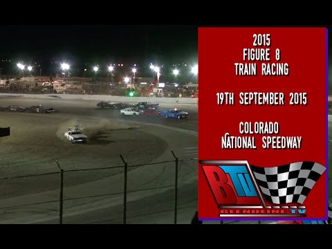 COLORADO NATIONAL SPEEDWAY CNS FIGURE 8 TRAIN RACE - September 19th 2015