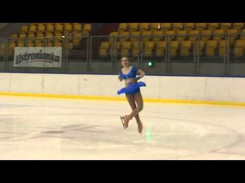 17 Joanna HASS   Solistki   FS Junior Mlodszy B   OOM 2014 Cieszyn
