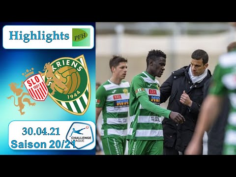 Highlights: FC Stade Lausanne - Ouchy vs SC Kriens (30.04.21)