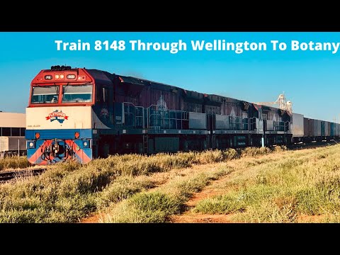 4K Fletcher's Train 8148 FIE001 FIE002 FIE003 with 44204 442s1going through Wellington To Botany