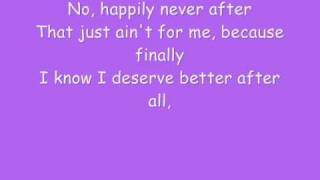 Pussycat dolls - happily never after lyrics