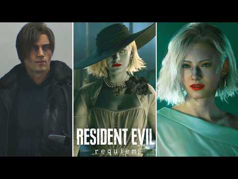 RESIDENT EVIL 9 REQUIEM All Costumes and Skins Showcase (Lady Dimetrescu, Film Noir, Apocalypse) 4K