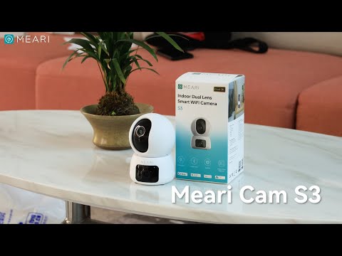 Introducing Meari Dual Lens Smart Wifi Camera S3