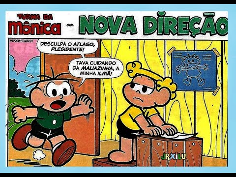 Turma da Mônica em Nova direção - gibis Quadrinhos Turma da Mônica