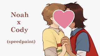 Noah x Cody (NoCo Total drama speedpaint)
