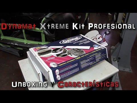 Dynamat Xtreme Kit profesional: Unboxing y características | (En español)
