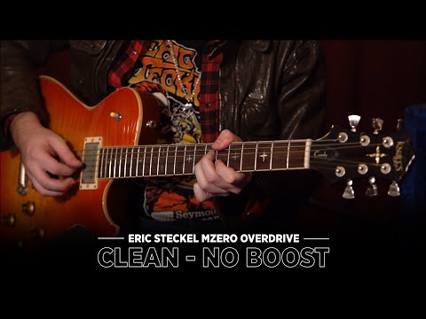 Eric Steckel MZero Overdrive, Clip 7.Clean - No boost.