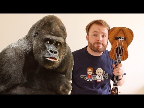 RIP HARAMBE - TRIBUTE SONG (FILTHY FRANK UKULELE TUTORIAL)