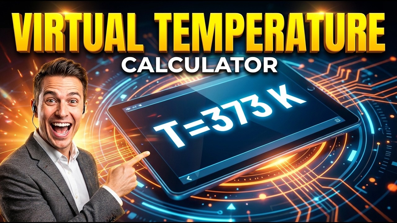 Virtual Temperature Interactive Calculator