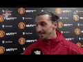 Zlatan Ibrahimovic Post Game Interview after Man United Tottenham 1 0, jokes about Pogba f