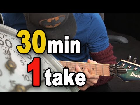 30-minute solo in ONE take!