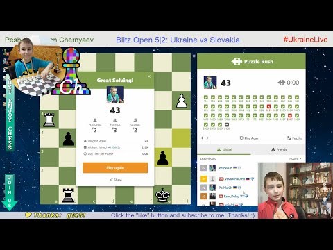 Chess prodigy Tykhon(8 y.o.) did already  43! Puzzle Rush on Chess.com. And what about you?