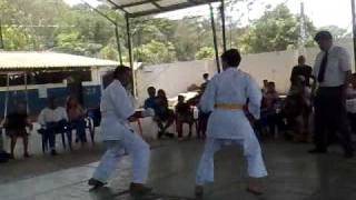 preview picture of video 'Karate Do Shotokan KUMITE Nuevo Cuscatlan'