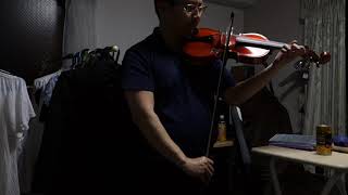 大人から始めるバイオリン 43歳 バイオリン17日目