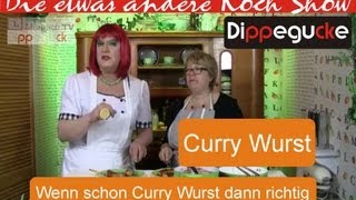 preview picture of video 'Kochen: Dippegucke Curry Wurst Soße'