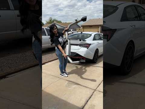 New Borla Exhaust for my Hyundai Elantra N