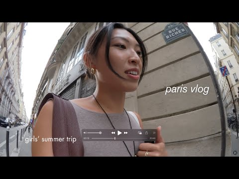 girls’ trip to paris, shopping haul, rodin museum, the best korean in town | VLOG