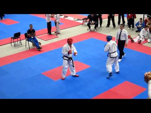 ITF World Cup Brighton 2012 - Mens Middleweight Sparring - Canada vs Slovenia