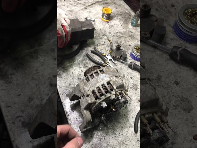 Как Разобрать Генератор Фольксваген Пассат Б3