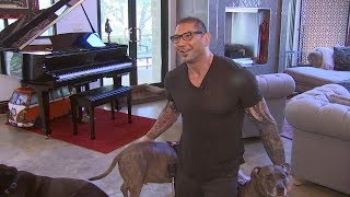 At home with former WWE superstar turned actor Dav
