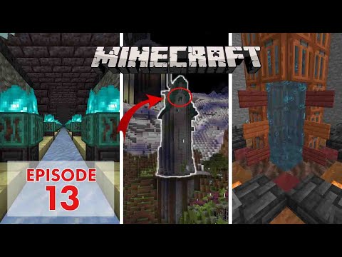 Exploring a WIZARD TOWER & Battling a WITHER in Minecraft!