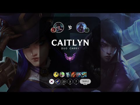 Caitlyn ADC vs Aphelios - KR Master Patch 13.11
