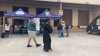 Bexar County Clerk Hon Lucy Adame-Clark | Mobile Satellite Office at Records Center | Sept 2020