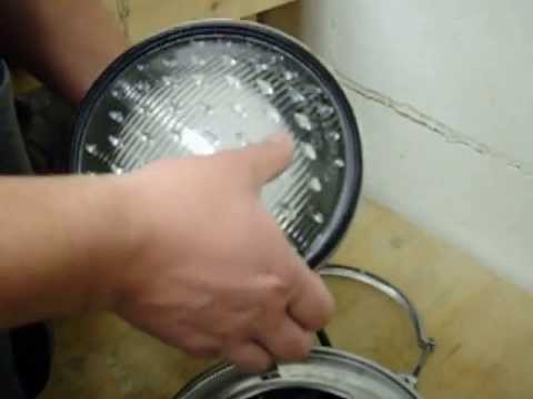 Hayward AstroLite Swimming Pool Light- How to access bulb and reassemble light lock ring