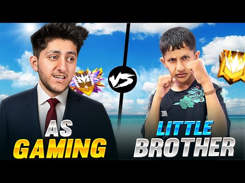 As Gaming Vs Little Brother Crazy Clash Squad Battle 10,000 Diamonds Challenge - Free Fire