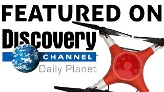 Discovery Channel Daily Planet Features the Splash Drone