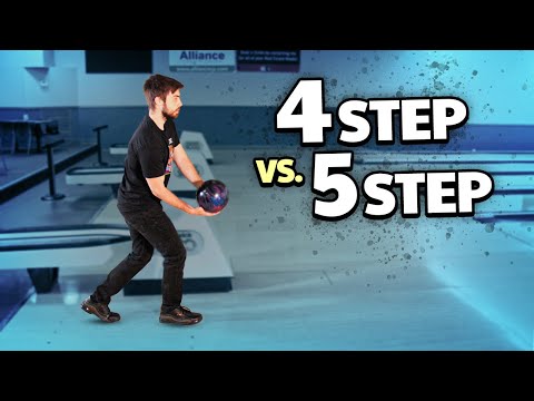 4 Step vs 5 Step Bowling Approach w/ Brad & Kyle