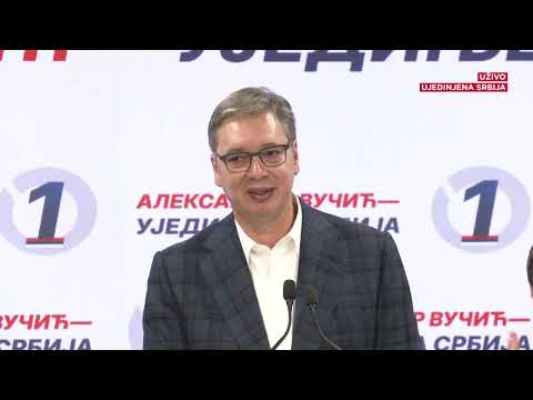 Obraćanje Vučića - rezultati parlamentarnih izbora | Srbija bira specijal