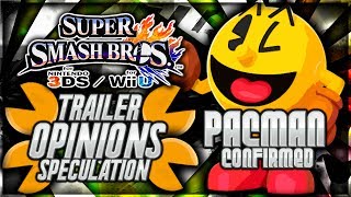 Super Smash Bros 4 (Wii U / 3DS) - Pac-man CONFIRMED! (Trailer, Screenshots & Opinions)