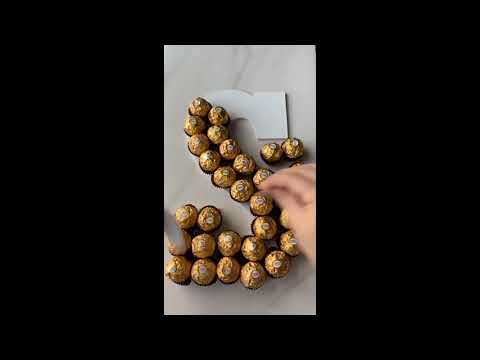 Mlawan UAE Letter Ferrero Chocolate Letter Gift