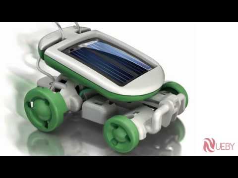 Cooler Stuff Konstruktorius robotas su saulės baterija 6 in 1 video