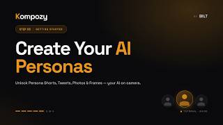 How to Create AI Influencer Personas in Kompozy (HeyGen Avatar Setup) | Tutorial 5 of 5