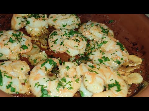 Gambas al ajillo 🦐 Cocinando con Diego